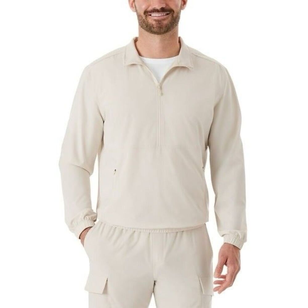 Member's Mark Men's Active 4 Way Stretch Size XL Half Zip Mock Neck Pullover NWT